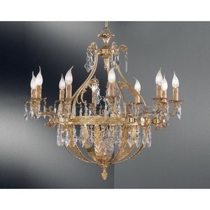 Изображение товара Подвесная люстра с хрусталем Nervilamp 840 840/10 подсвечник