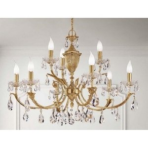 Изображение товара Подвесная люстра с хрусталем Nervilamp 910 910/6+3 подсвечник