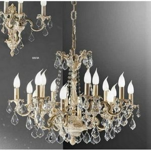 Изображение товара Подвесная люстра с хрусталем Nervilamp 920 920/16 подсвечник