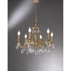 Изображение товара Подвесная люстра с хрусталем Nervilamp 940 940/6 подсвечник