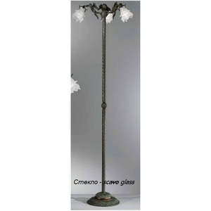 Изображение товара Торшер Nervilamp 2080 P2080/3/SC в виде фонаря