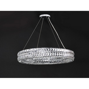 Изображение товара Потолочный светильник подвесной освещает 10 м? хрустальный Newport 10120 10124+10/S кольцо