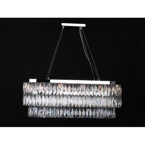 Изображение товара Каскадный подвесной светильник хрустальный Newport 10120 10128+6/S