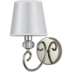 Изображение товара Бра с вставками из прозрачного хрусталя Newport 1200 1201/A nickel