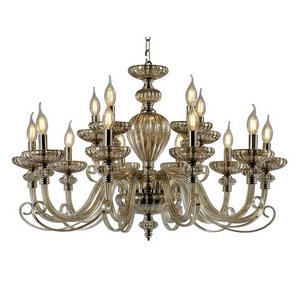 Изображение товара Подвесная люстра 12815/C Newport 12800 cognac в виде свечи