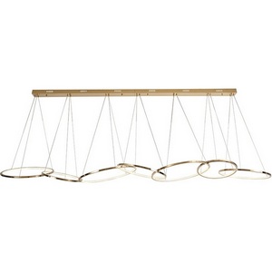 Изображение товара Подвесной светильник светодиодный Newport 15000 15207/S champagne gold