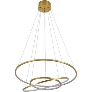 Изображение товара Подвесной светодиодный светильник Newport 15000 15303/S brass кольцо