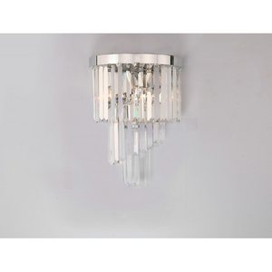 Изображение товара Бра каскадное хрустальное 31103/A nickel left Newport 31100