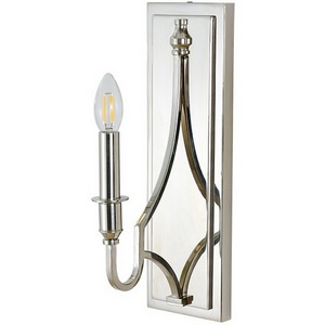 Изображение товара Бра Newport 3450 3451/А nickel в виде свечи