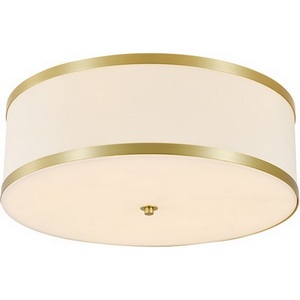 Изображение товара Потолочный светильник круглый Newport 3550 3555/PL brass