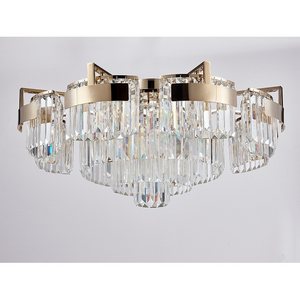 Изображение товара Потолочная люстра хрустальная 4356+6/PL Newport 4350 gold