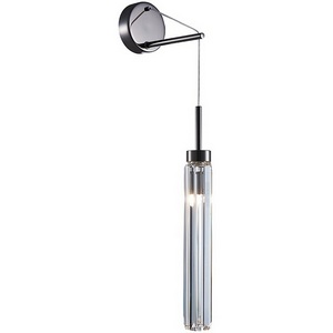 Изображение товара Бра хрустальное Newport 4520 4521 L/A black glossy