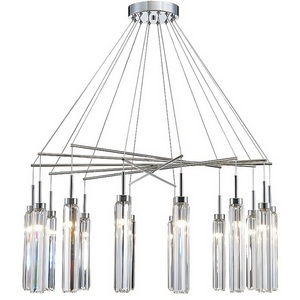 Изображение товара Подвесной хрустальный светильник Newport 4520 4524+10/S chrome