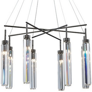 Изображение товара Подвесная люстра хрустальная Newport 4520 4524+4/S black glossy