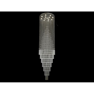 Изображение товара Хрустальный потолочный светильник круглый Newport 8200 8216/300 с подвесками