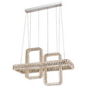 Изображение товара Подвесной светодиодный светильник Newport 8230 8232+2N/S chrome