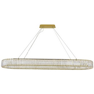 Изображение товара Подвесной хрустальный светодиодный светильник Newport 8240 8240/140 oval gold
