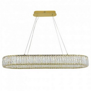 Изображение товара Подвесной светодиодный светильник Newport 8240 8240N/90 oval gold