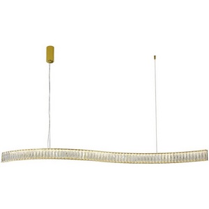 Изображение товара Подвесной светильник хрустальный светодиодный Newport 8240 8243/150 gold NEW