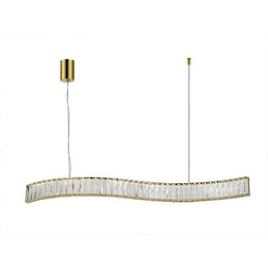 Изображение товара Подвесной светодиодный светильник линейный Newport 8240 8243N/90 gold