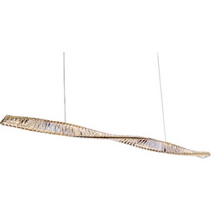 Изображение товара Подвесной хрустальный светильник светодиодный Newport 8240 8244/160 gold