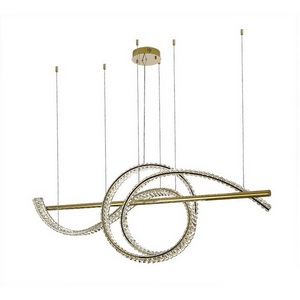 Изображение товара Подвесной светильник светодиодный Newport Crystal 8248N/S gold