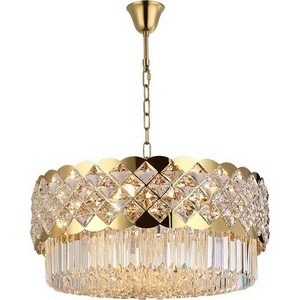 Изображение товара Подвесная люстра хрусталь Newport 8300 8300/60 C gold polished