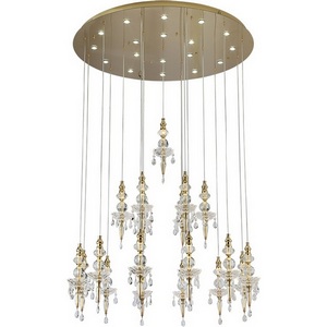 Изображение товара Подвесной светильник Newport 8360 8360/1000 gold с подвесками