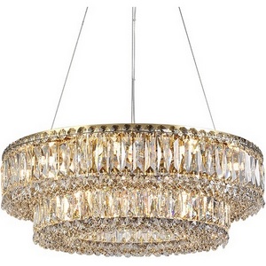 Изображение товара Подвесной светильник хрустальный Newport 8450 8450+18/S gold