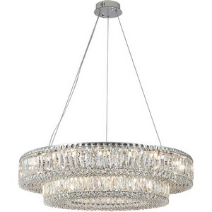 Изображение товара Подвесной светильник хрустальный Newport 8450 8450+28/S chrome