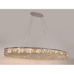 Изображение товара Подвесной хрустальный светильник Newport 8450 8458+14/S chrome