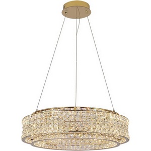 Изображение товара Подвесной светильник хрустальный светодиодный Newport 8510 8510/60 gold
