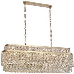 Изображение товара Подвесная люстра Newport 8530 8530/120 C oval gold polished