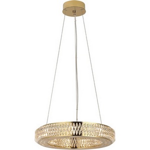 Изображение товара Подвесной хрустальный светильник Newport 8560 8560/40 C gold polished кольцо