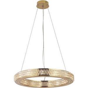 Изображение товара Подвесной хрустальный светильник Newport 8560 8560/60 C gold polished кольцо