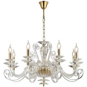 Изображение товара Подвесная люстра Newport 8570 8578/C gold polished подсвечник