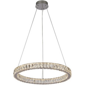 Изображение товара Подвесной светодиодный светильник кольцо Newport 8580 8580/60 C chrome