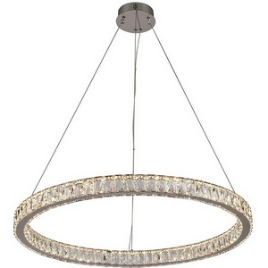 Изображение товара Подвесной светодиодный светильник кольцо Newport 8580 8580/80 C chrome