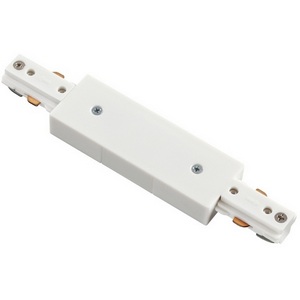 Изображение товара Соединитель с токопроводом для однофазного трехжильного шинопровода IP20 220V NT18 белый Novotech 135004