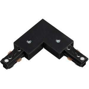 Изображение товара Соединитель с токопроводом L-образный для однофазного трехжильного шинопровода NT18 черный Novotech 135009