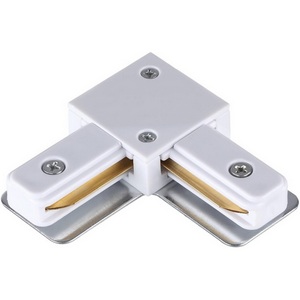 Изображение товара Соединитель с токопроводом для однофазного двухжильного шинопровода IP20 220V NT22 белый Novotech 135141