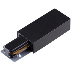 Изображение товара Токопровод для однофазного двухжильного шинопровода IP20 220V NT22 черный Novotech 135148