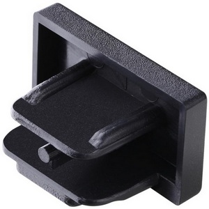 Изображение товара Заглушка торцевая для однофазного двухжильного шинопровода IP20 NT22 черный Novotech 135150