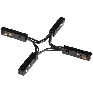 Изображение товара Гибкий токопроводящий соединитель для низковольтного шинопровода "X-образный" Novotech IP20 48V SHINO FLUM 135178