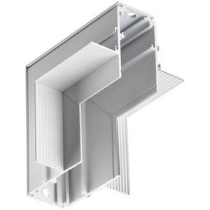 Изображение товара Соединитель "Г" (с потолка на стену) Novotech Flum 135233 SHINO белый для арт.135229 IP20