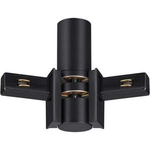 Изображение товара Соединитель с токопроводом гибкий угловой "L" Novotech Flum 135249 черный 48V