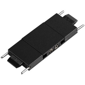 Изображение товара Соединитель с токопроводом прямой для низковольтного шинопровода Novotech Easy 135268 черный