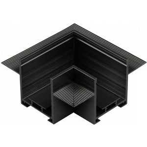 Изображение товара Соединитель угловой "L" для шинопровода встраиваемого в ГКЛ Novotech Easy 135274 черный 24V