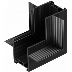 Изображение товара Соединитель "Г"(переход с потолка на стену) для шинопровода встраиваемого в ГКЛ Novotech Easy 135275 черный 24V