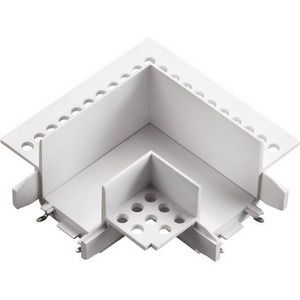 Изображение товара Соединитель «L» токопроводящий для шинопровода в ГКЛ (для арт.135198; 135200) 48V Novotech Smal 135281 белый